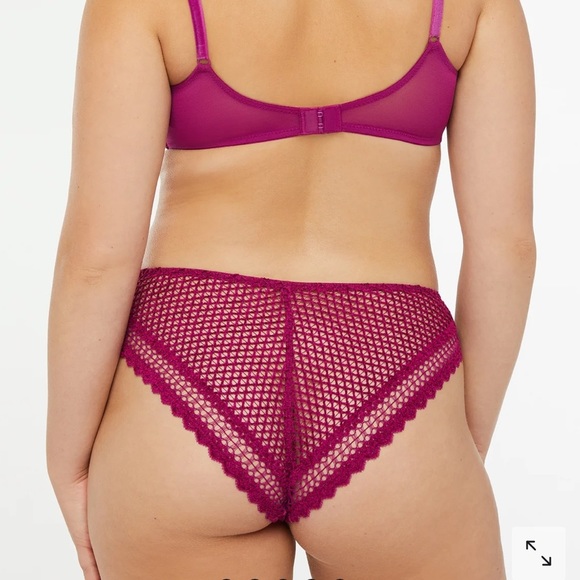 Savage X Fenty Purple Heat Velvet Vixen Cheeky Panty - Picture 1 of 12